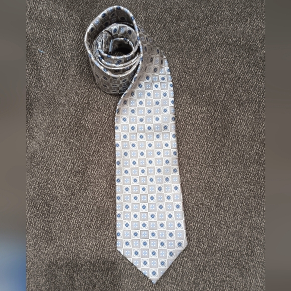 Burma Bibas Other - Burma Bibas Classic Men’s Neck Timeless 100% Silk Tie 61"Long x 3.75" Wide EUC